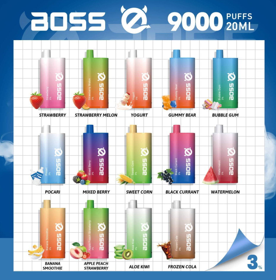 Boss 9000 puffs dispo