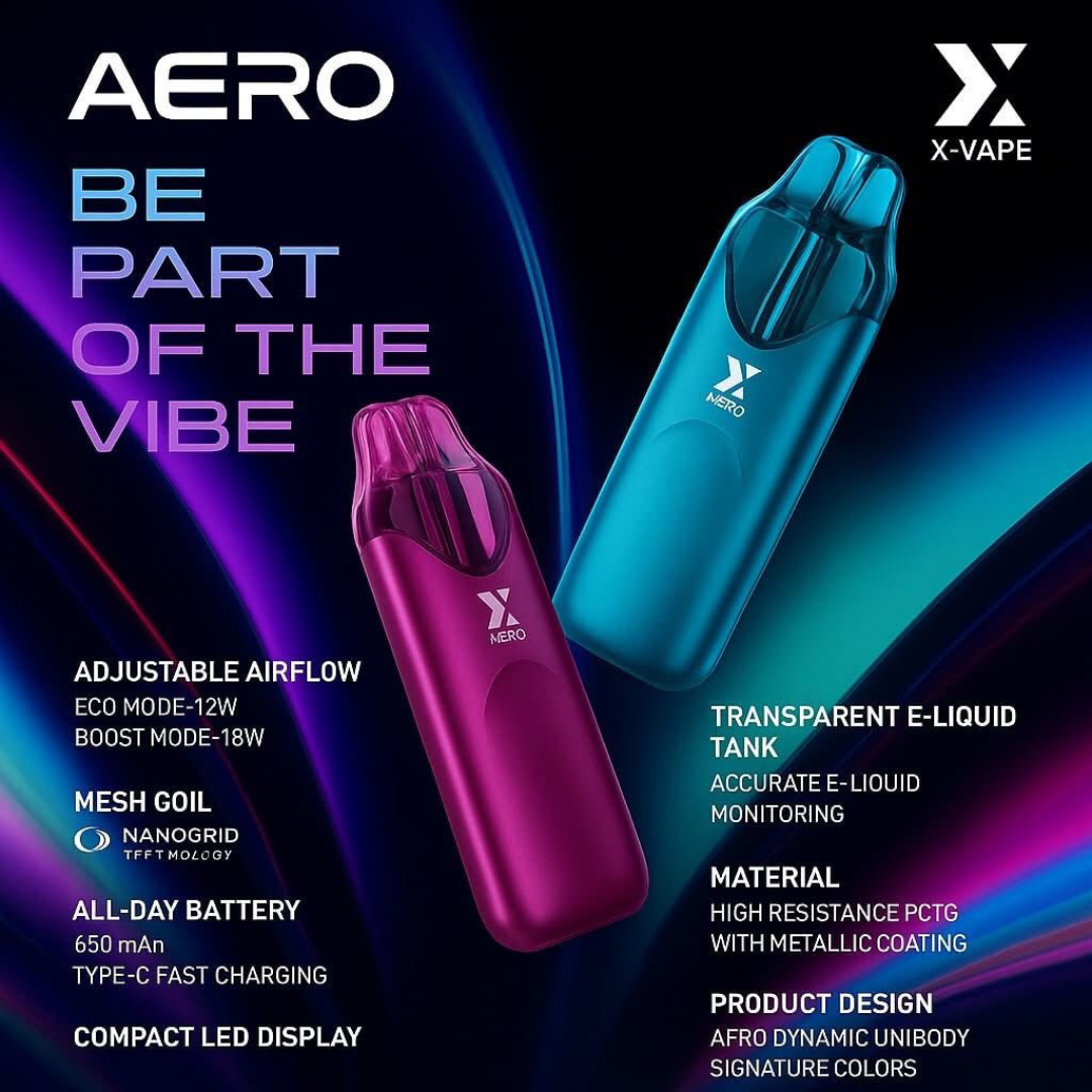 x vape flavors Xvape Aero Disposable Philippines Flavour:Green Grape Ice Lemonade Mystery Disposable Vape Box