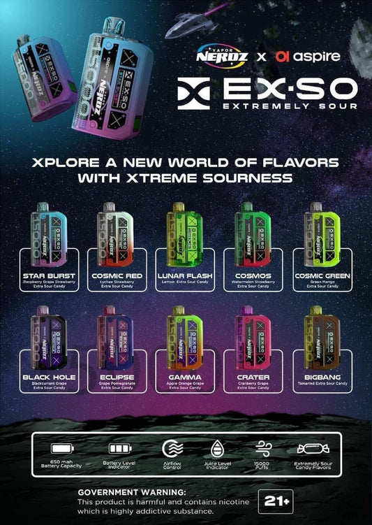 EXSO 15k puffs
