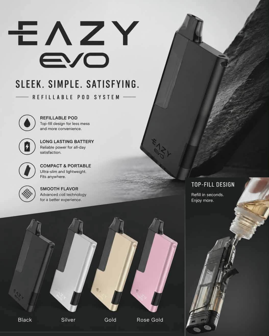 Eazy Evo Refillable Pod System